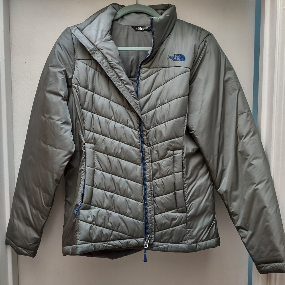 The North Face Puffer Jacket Gray Women's Size Large NWOT